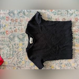 Pull and bear black shirt